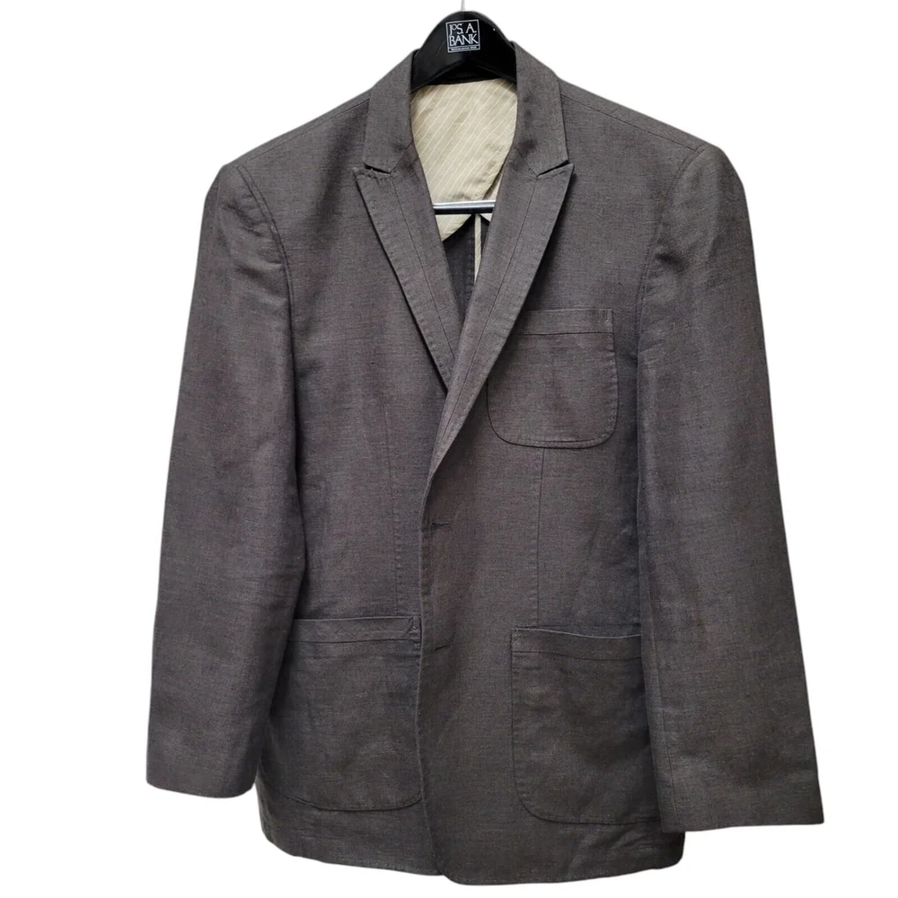 Joseph Abboud Cotton Lonen Stitch Jacket Men's Size Large. Excellent Condition.